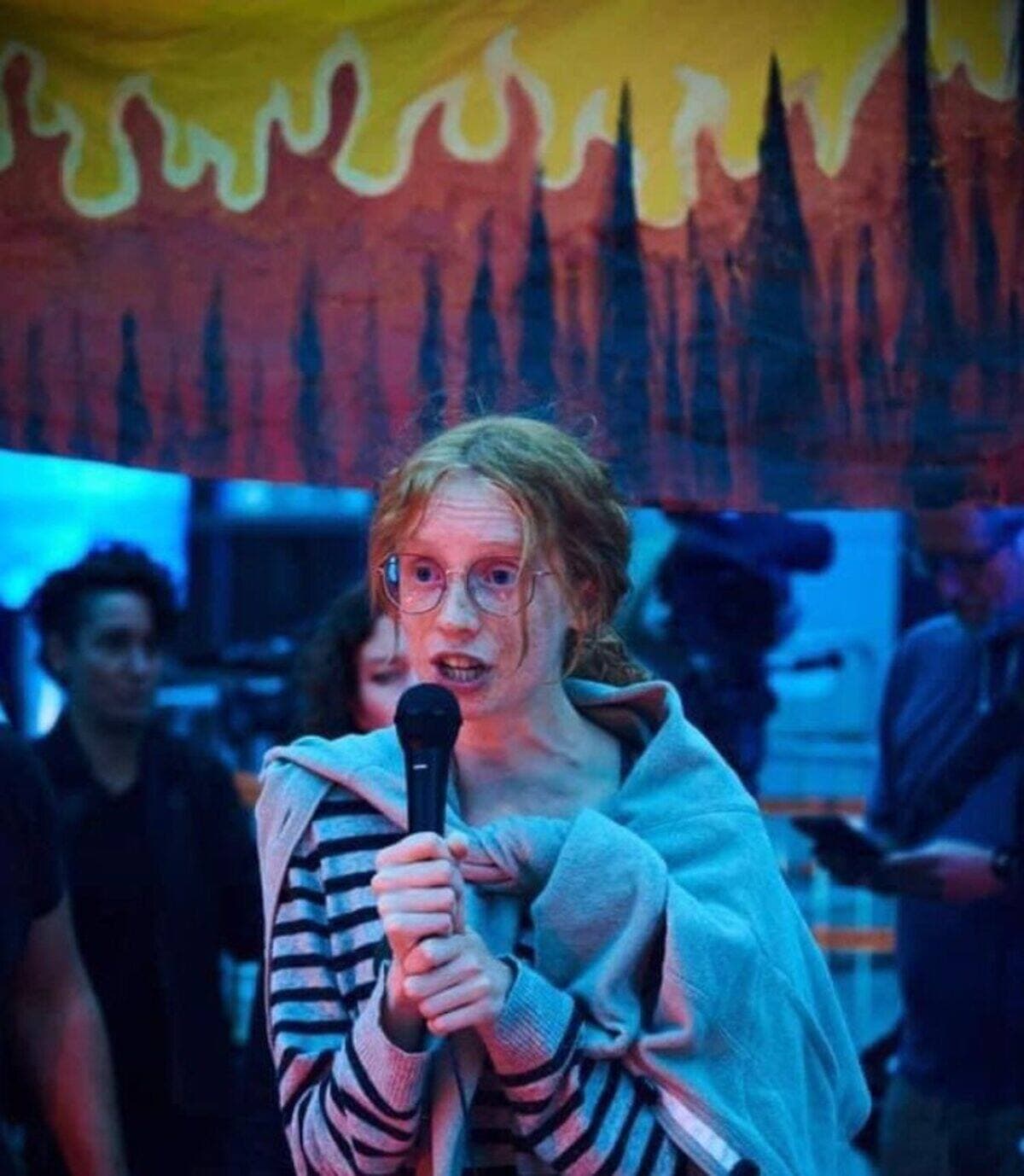 Amélie Beaulé, déléguée de l’Association étudiante du Cégep de Saint-Laurent