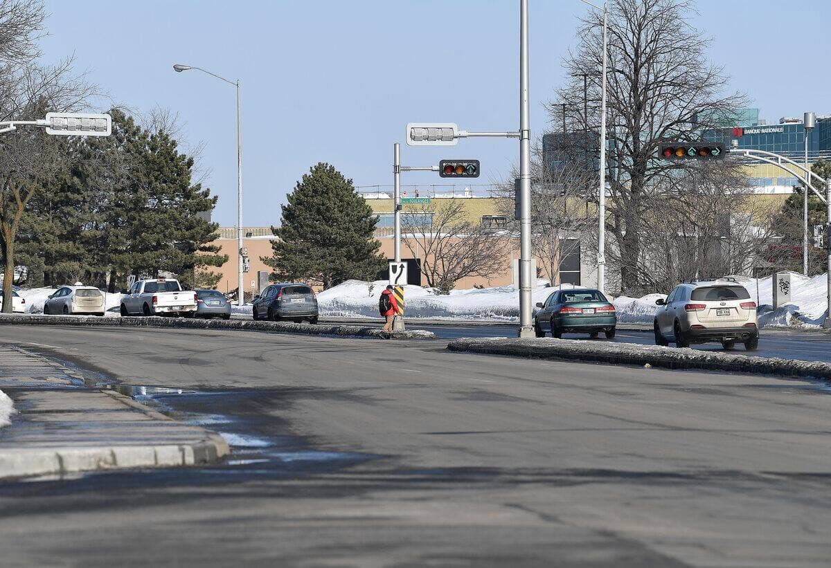 Le boulevard Hochelaga à Québec