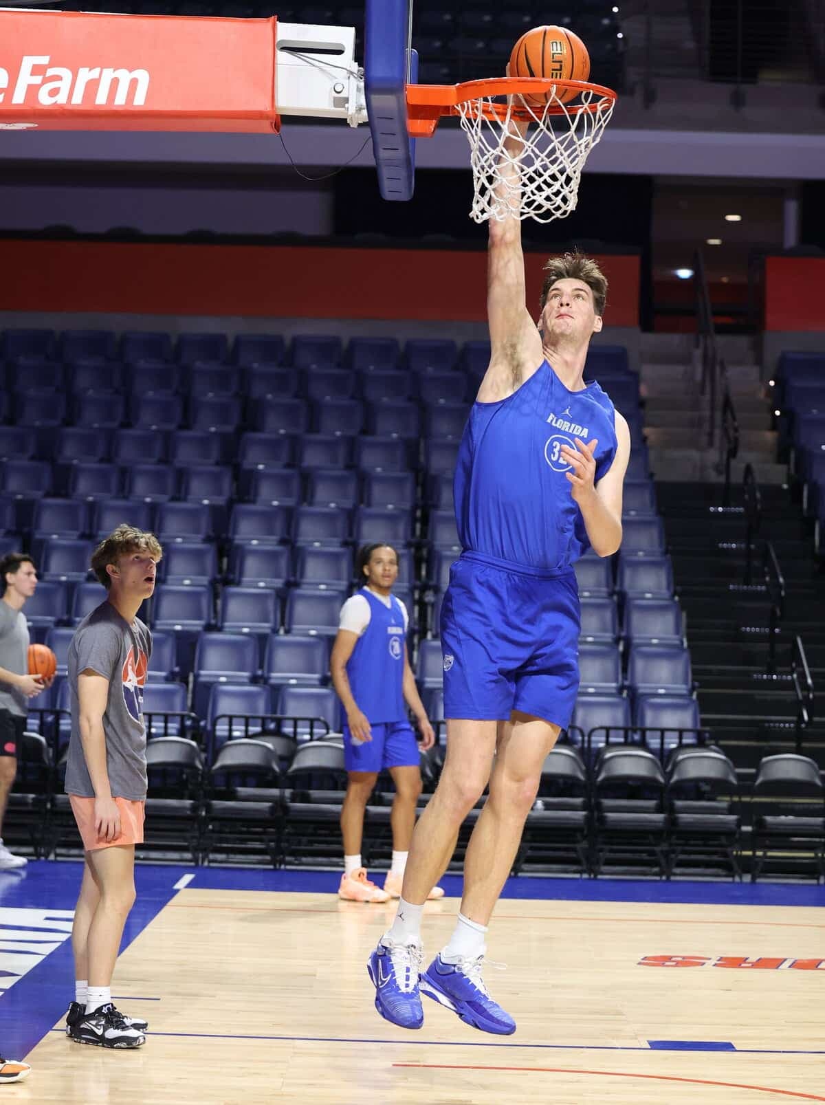 Olivier Rioux lors d’un entraînement.