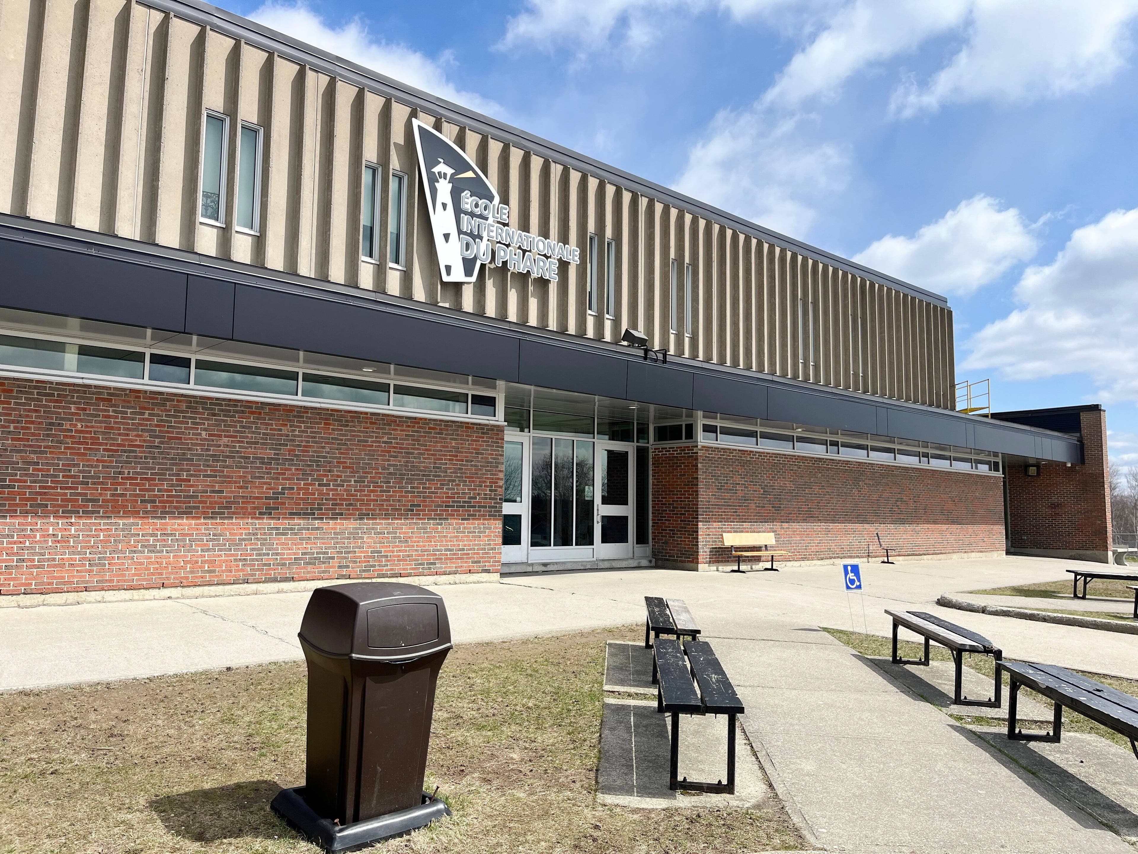 L'école secondaire internationale du Phare, à Sherbrooke, en Estrie.