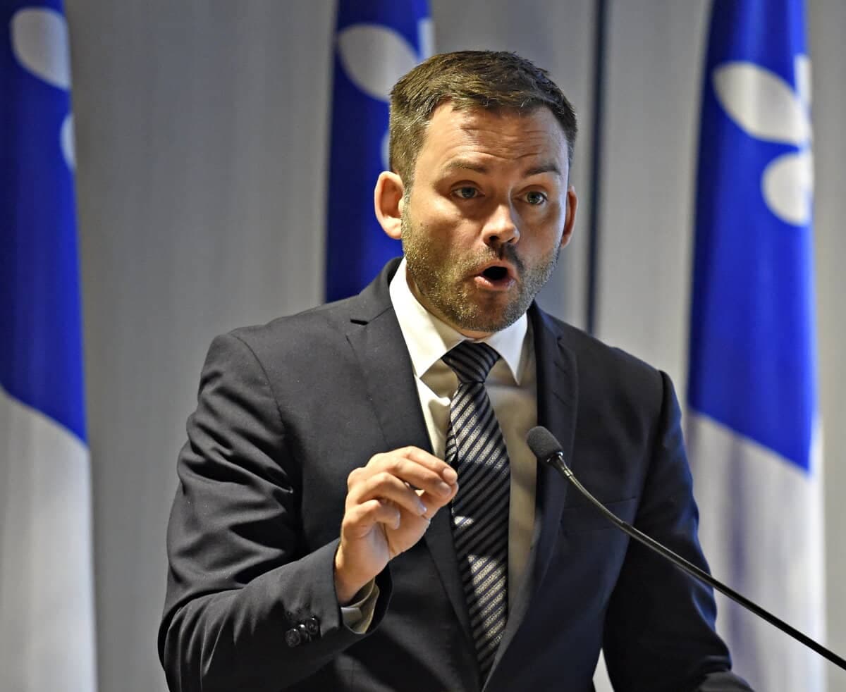 Paul St-Pierre Plamondon, chef du Parti Québécois