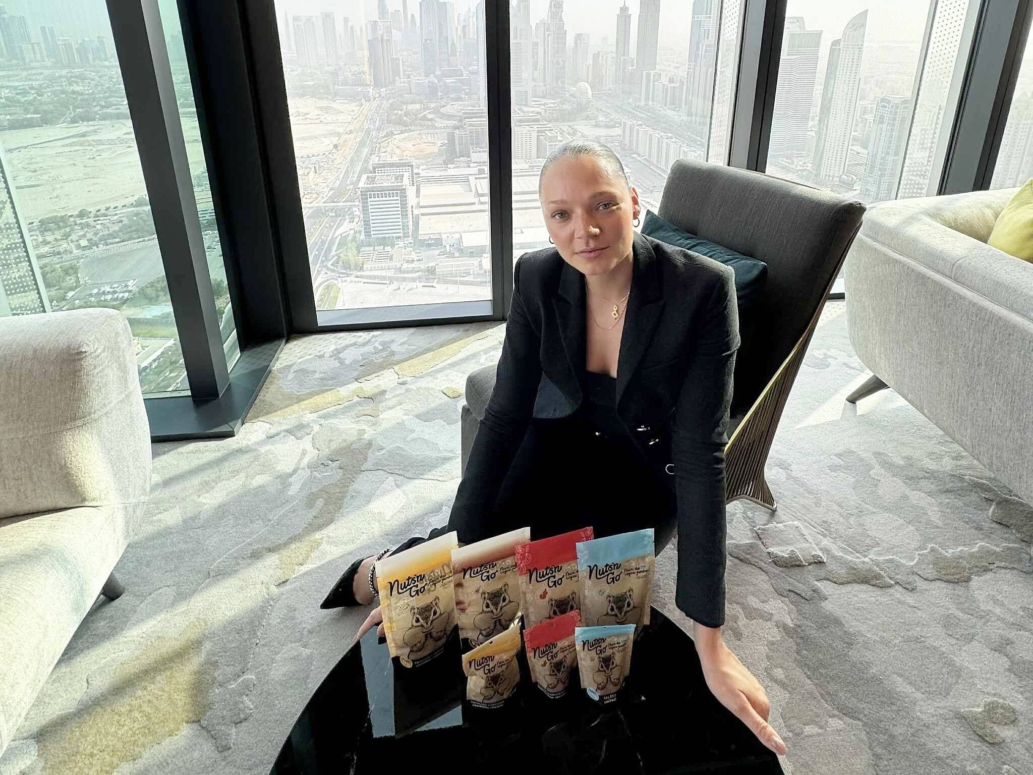 Noémie Charest, présidente de Nuts’n Go, une compagnie de noix, a réussi à percer à Dubaï. Les produits sont aussi en vente au Québec.