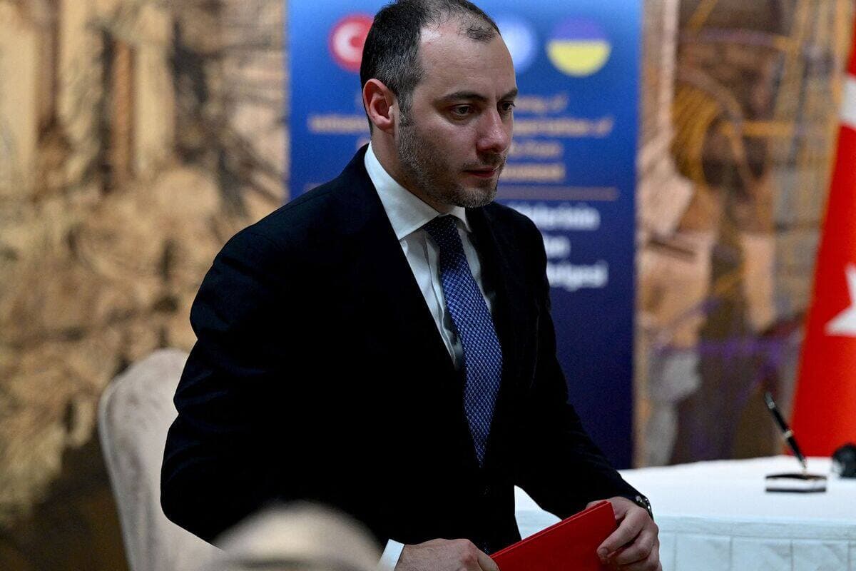 Le ministre ukrainien de l’Infrastructure Oleksandre Koubrakov.