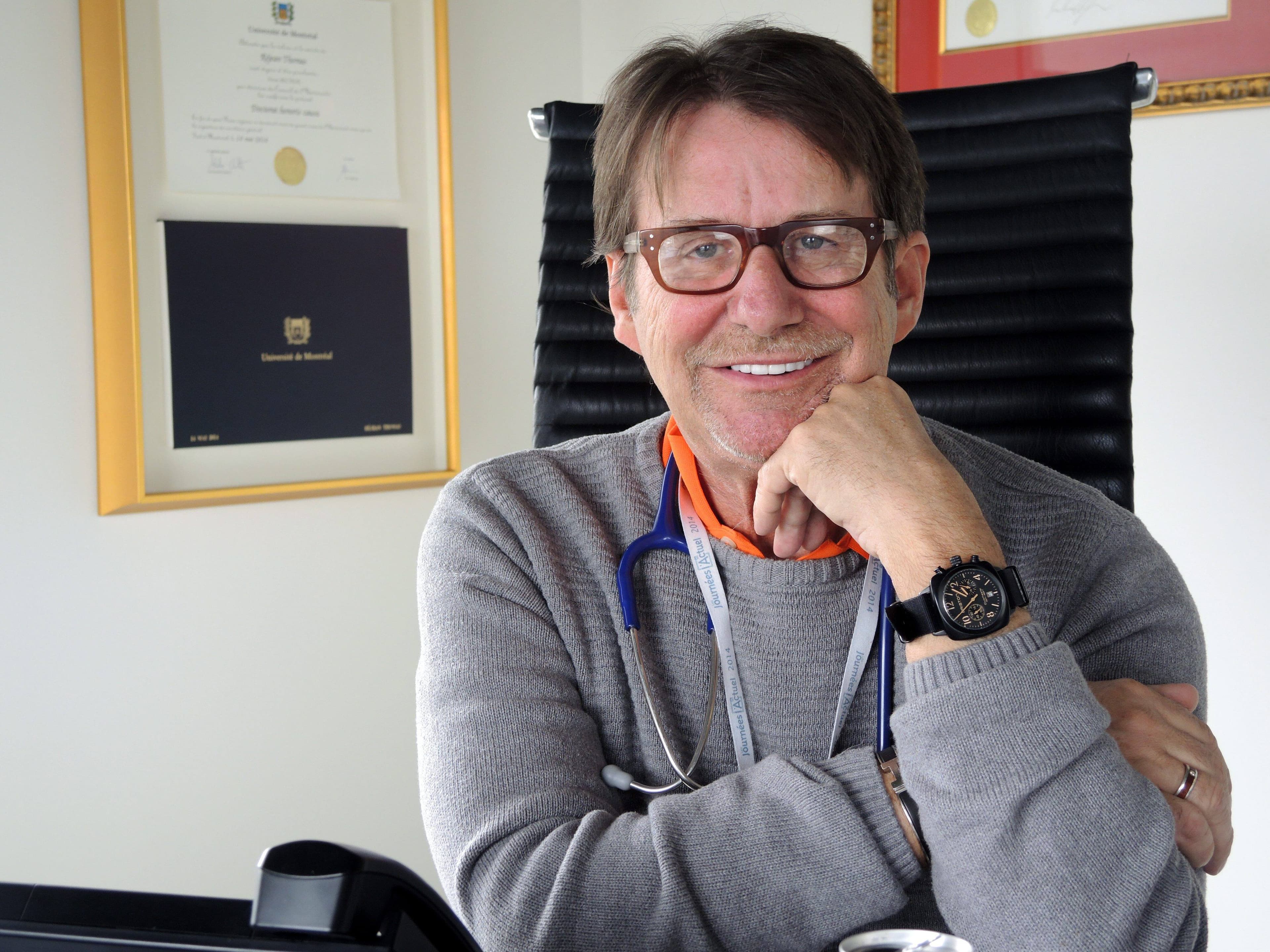 Le Dr Réjean Thomas est un communicateur né, qui n’a jamais eu peur de monter au front dans les médias pour mieux informer les Québécois et interpeller les autorités politiques.