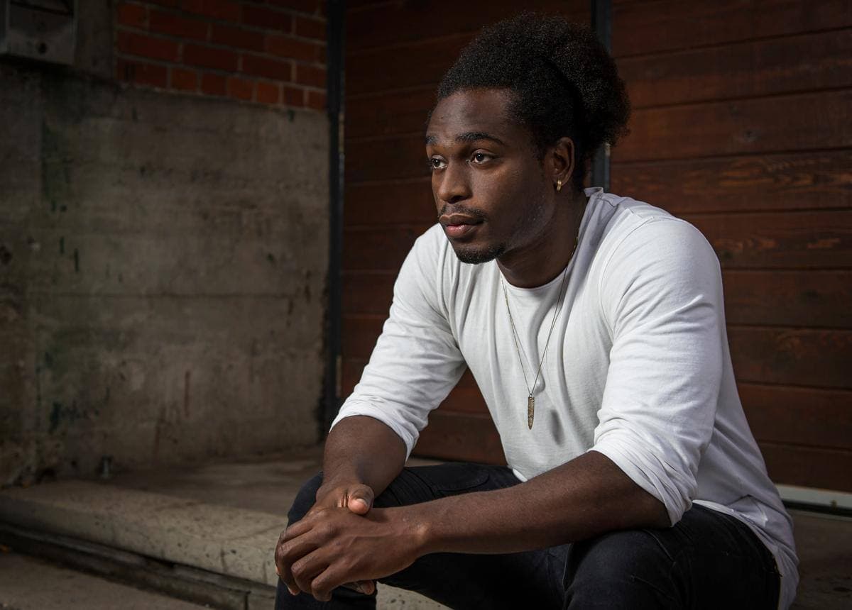 Anglesh Major campe le rôle de «King Dave» après avoir réécrit certains passages avec l’auteur Alexandre Goyette JOEL LEMAY/AGENCE QMI