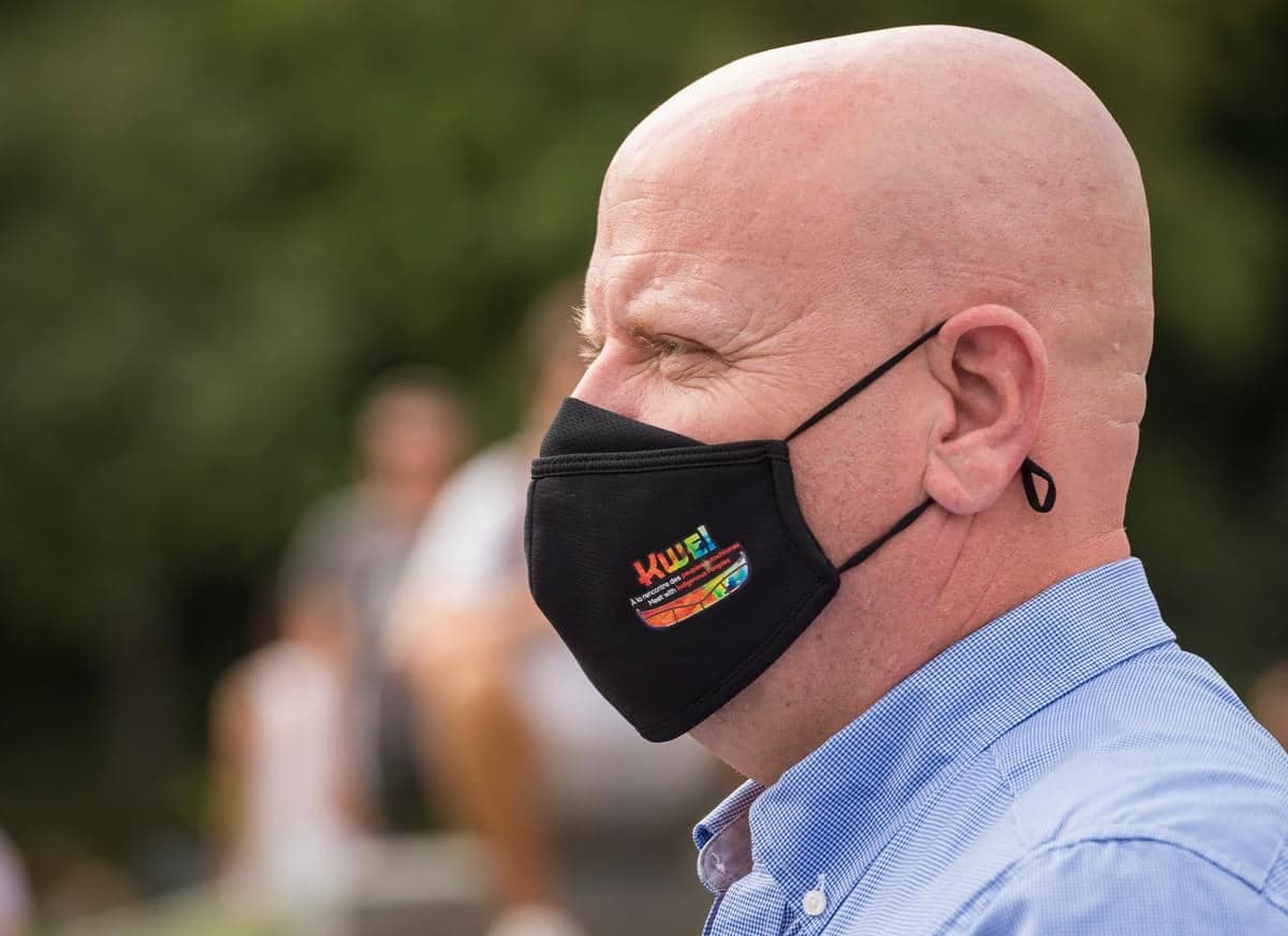 Le ministre Ian Lafrenière