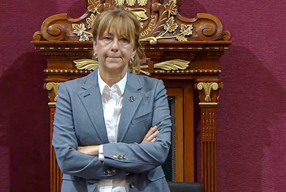 La présidente de l'Assemblée nationale, Nathalie Roy