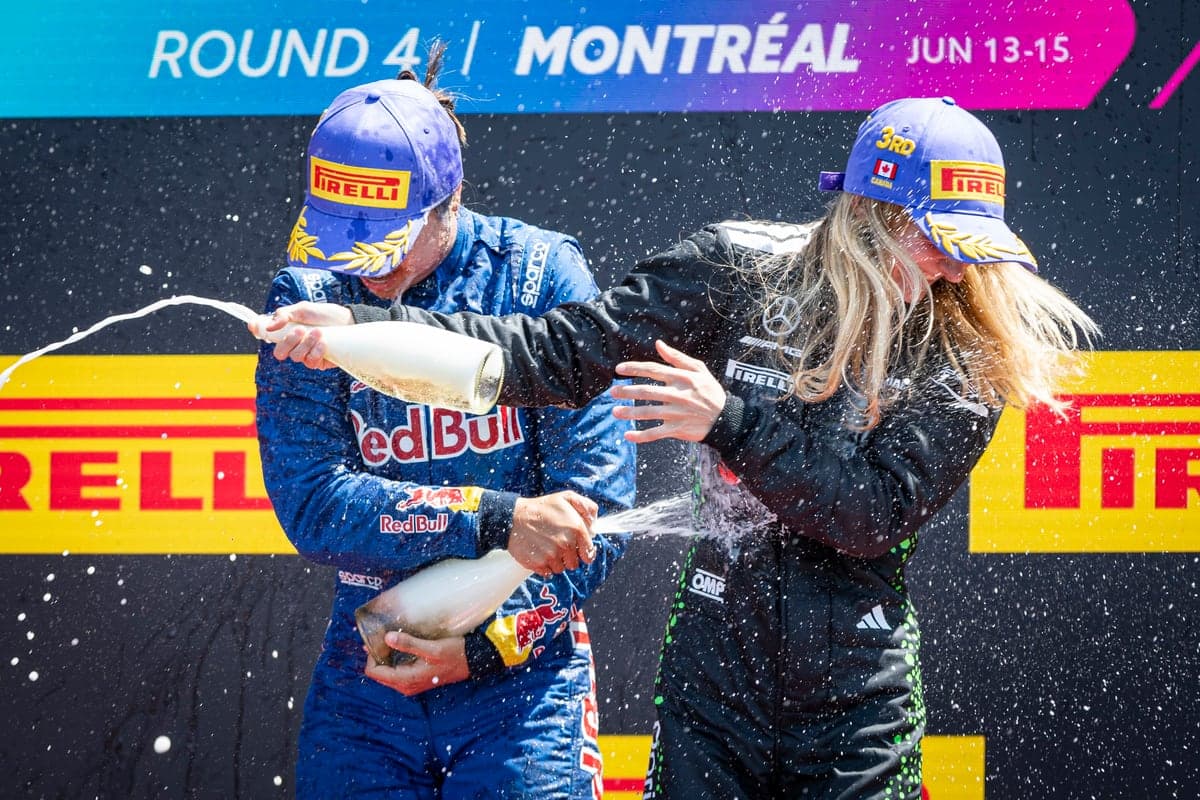 Chloe Chambers (Red Bill Ford) a gagné la dernière course de F1 Academy dimanche au circuit Gilles-Villeneuve et Doriane Pin (Mercedes) a fini troisième.