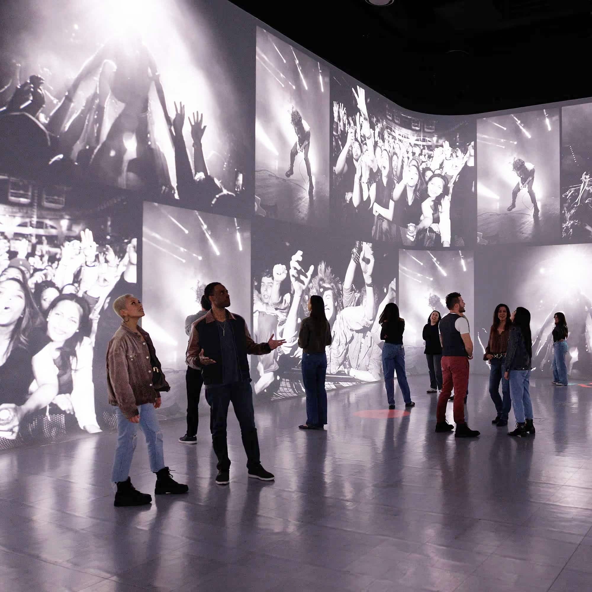 La photo ici de l'exposition représente l'expérience à Las Vegas et ne sera pas nécessairement la même à Montréal.