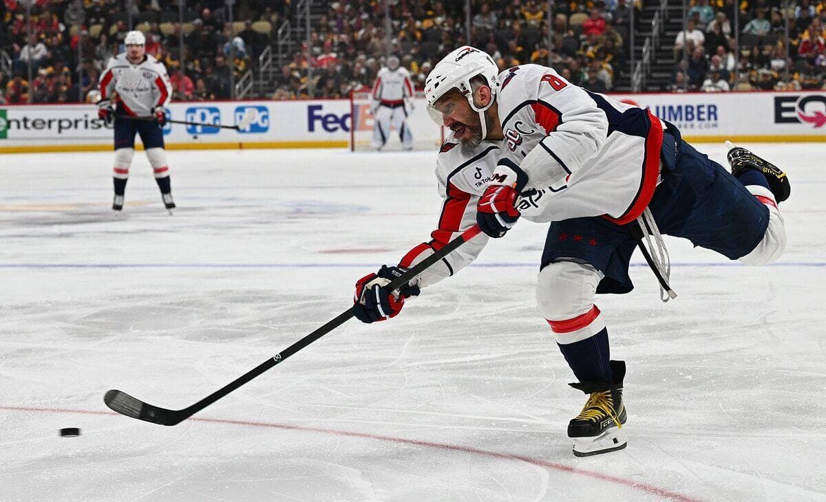 Même à 39 ans, Alex Ovechkin est toujours la locomotive des Capitals.