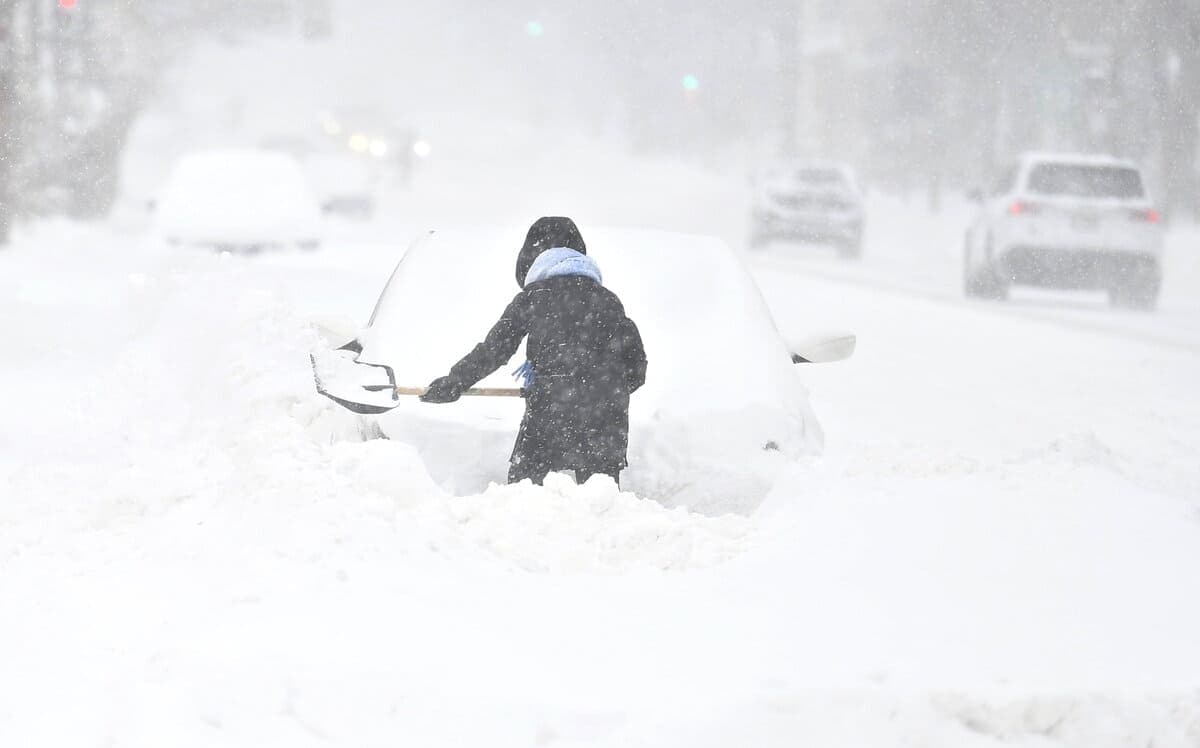 Tempête sur la région de Québec, le mercredi 10 janvier 2024. Le même scénario se répétera dès samedi matin, dans plusieurs régions du Québec.