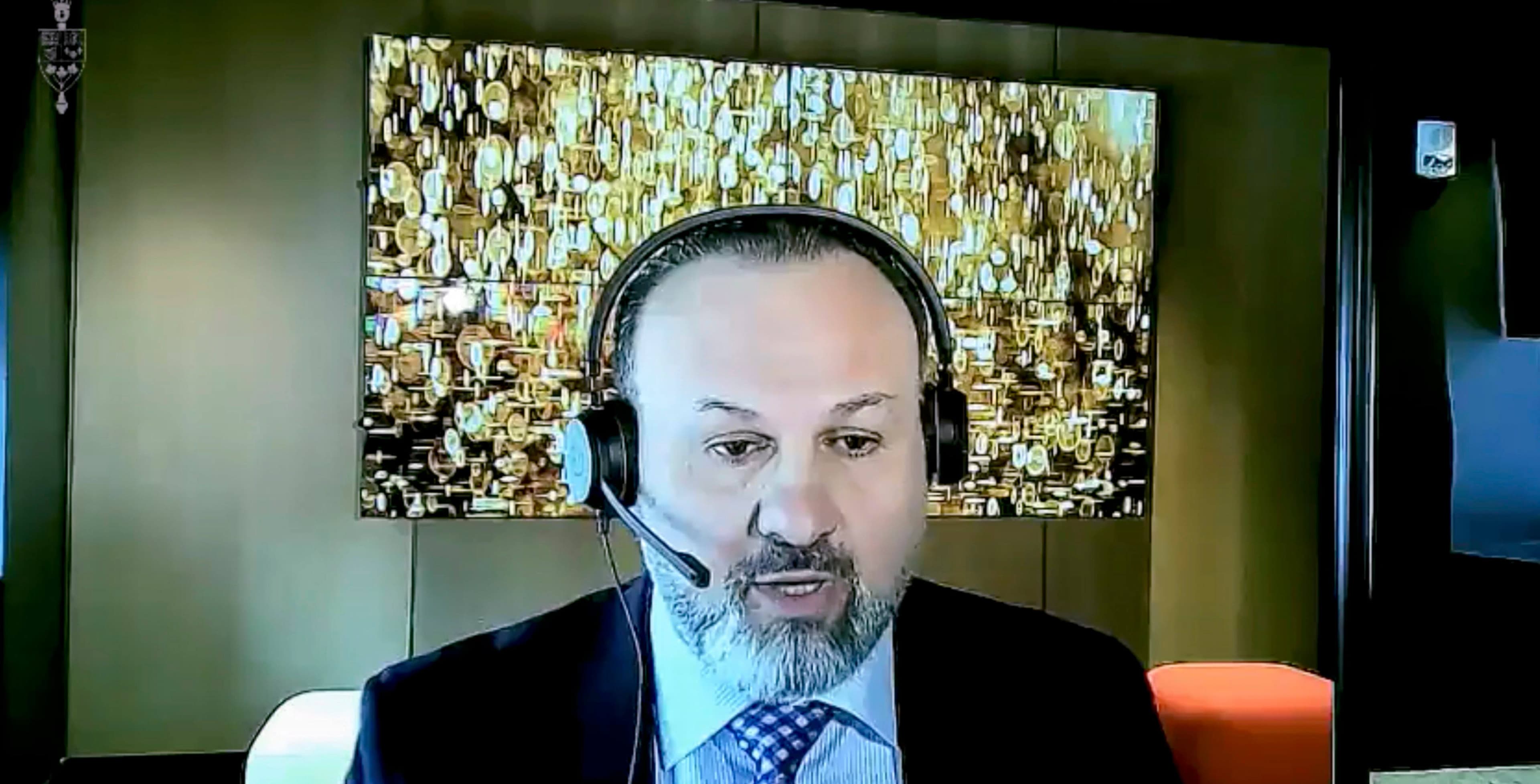 Feras Antoon lors de son témoignage l’an passé à Ottawa.