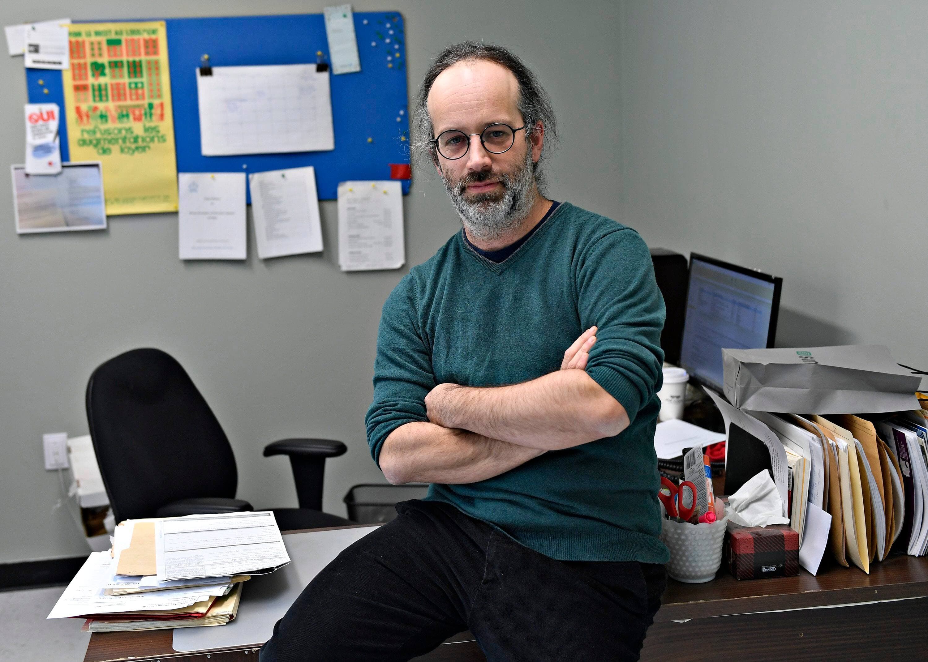 Jonathan Carmichaël, du BAIL de Québec, s’inquiète de voir une forte augmentation des hausses abusives de loyer par les propriétaires au Québec.