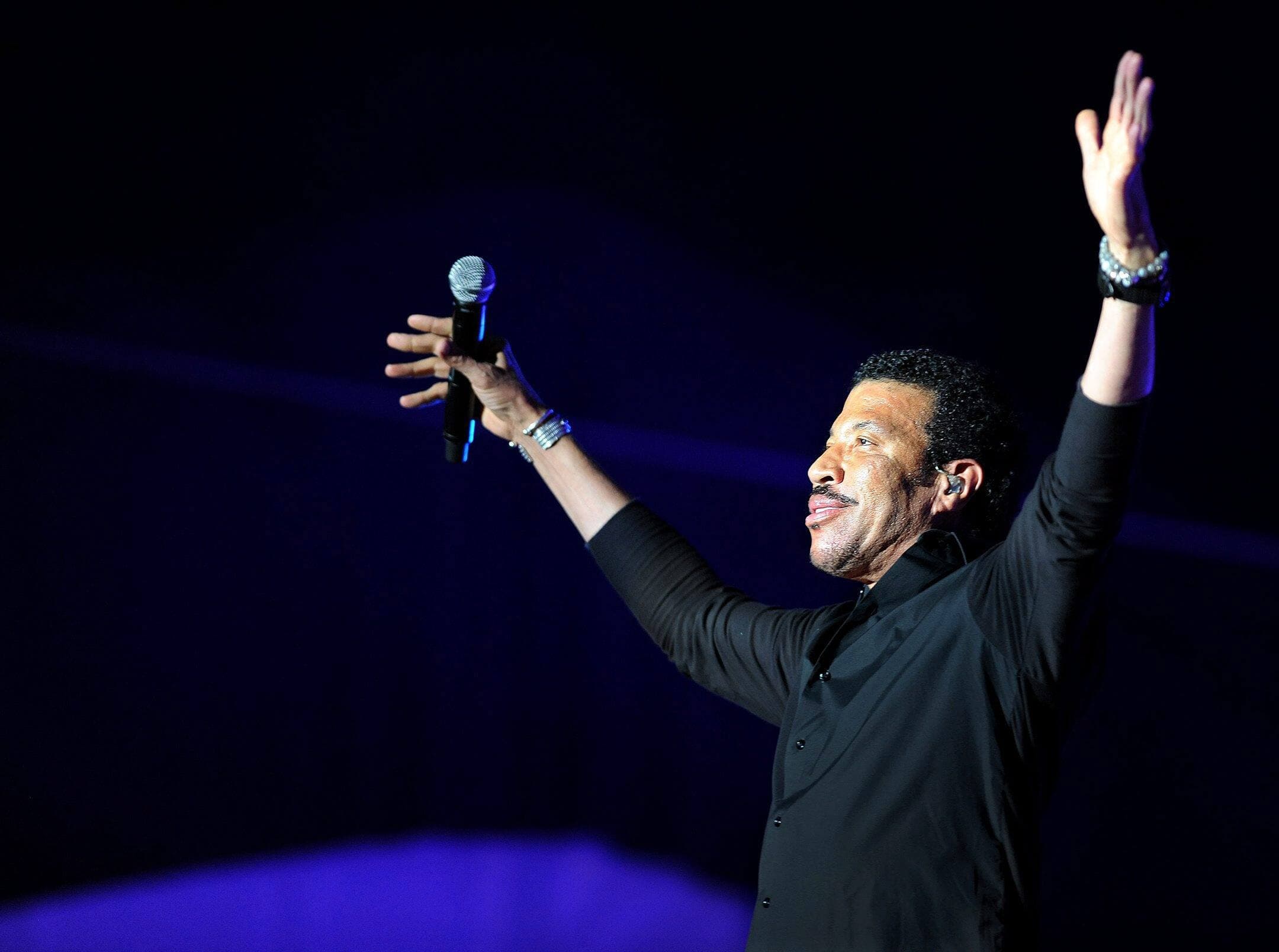Lionel Richie a ravi ses admirateurs, le 7 juillet 2012, au Festival d'été.