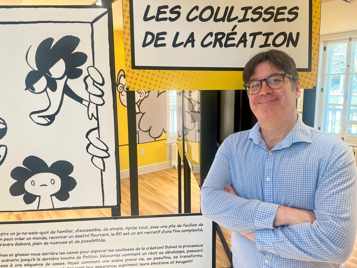 À titre de directeur du festival Québec BD, Thomas-Louis Côté a été impliqué de près dans l'implantation de la première Maison de la BD au pays.
