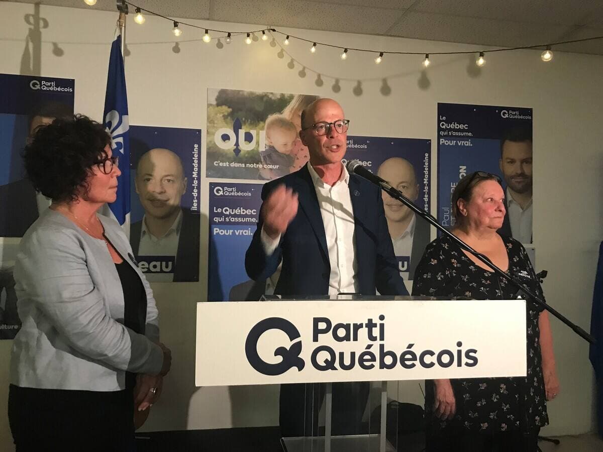 Joël Arseneau, vainqueur aux Îles-de-la-Madeleine.