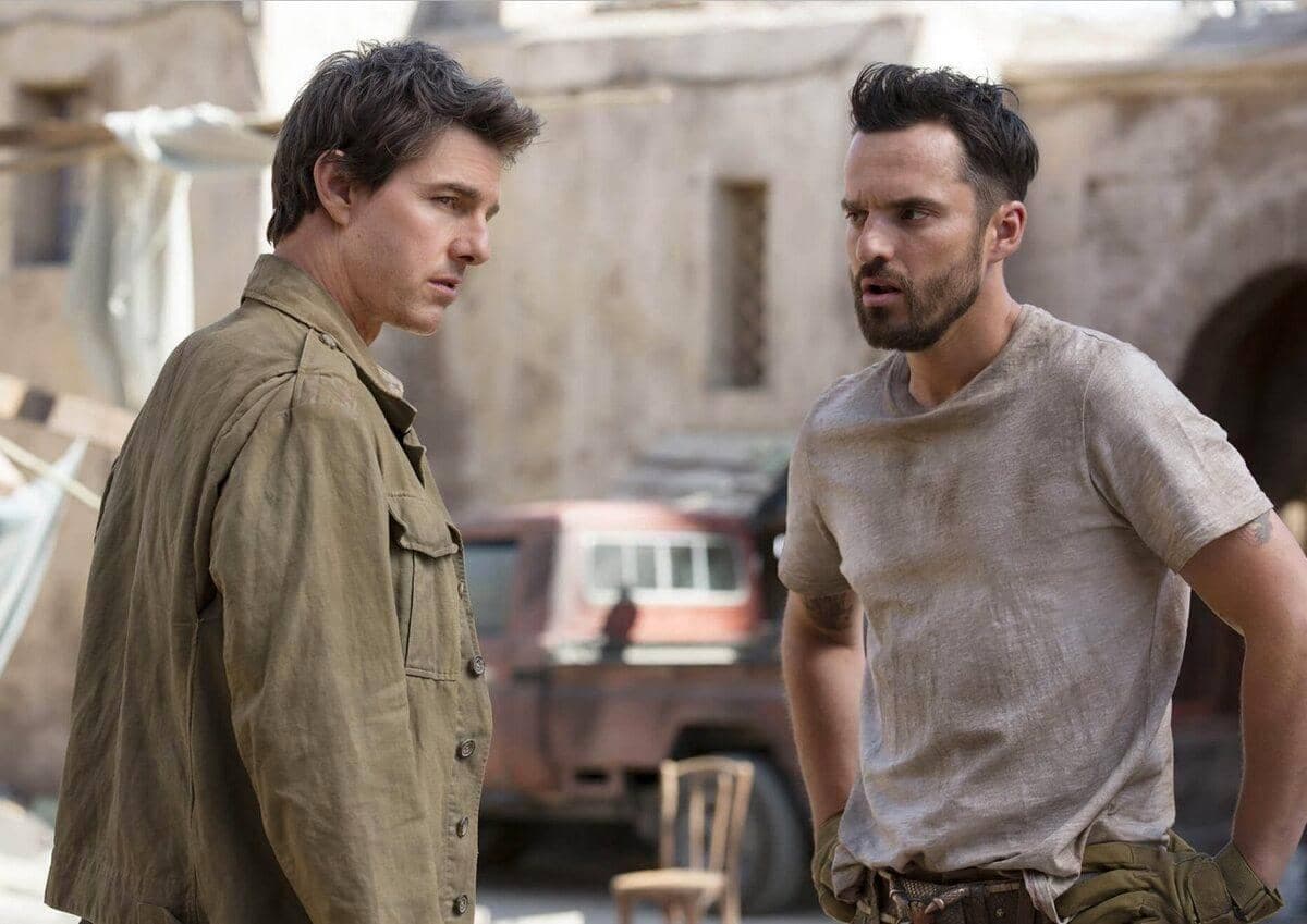 Film La Momie avec Tom Cruise (à gauche). Photo Courtoisie