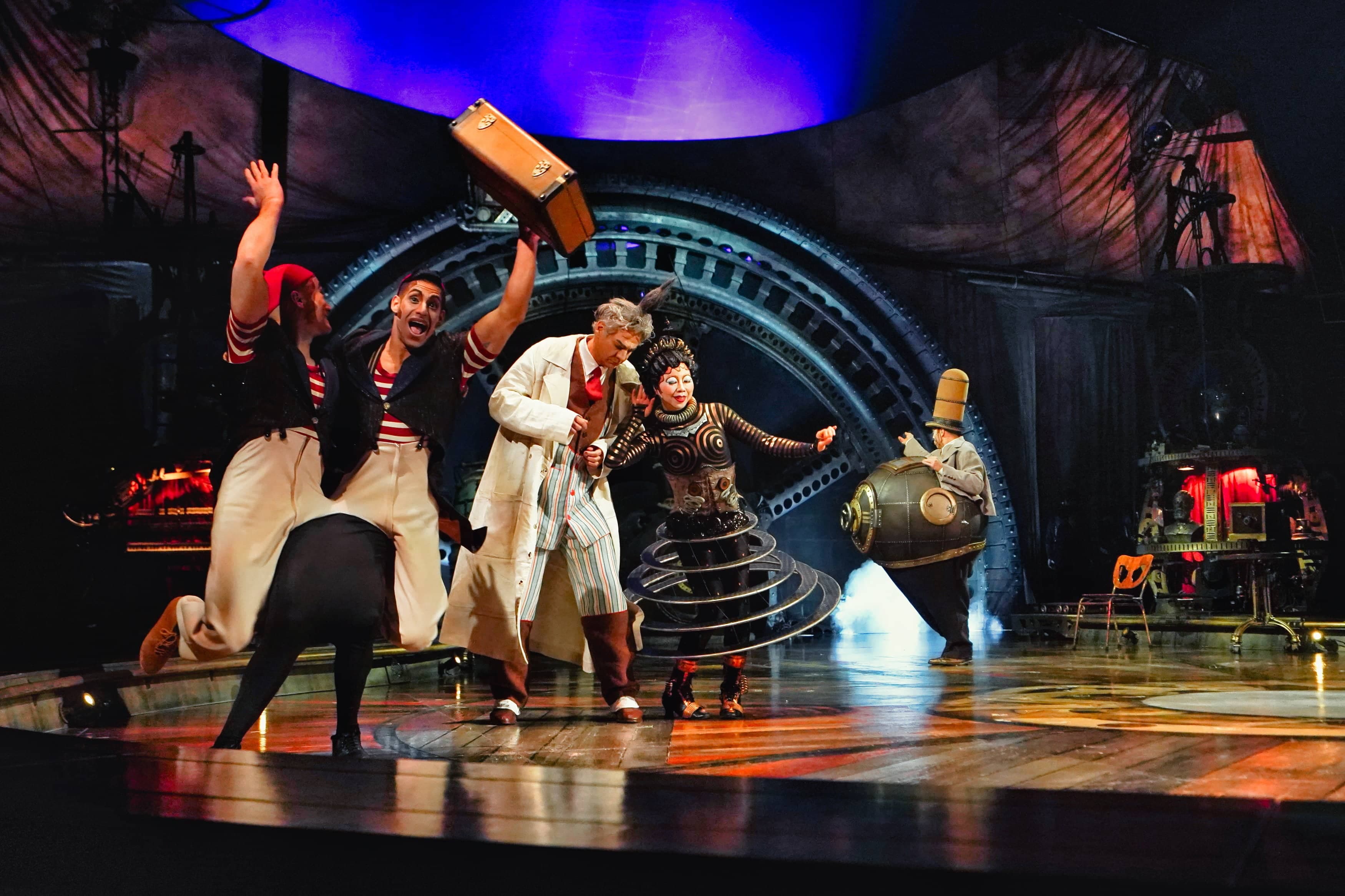 Le spectacle «Kurios», du Cirque du Soleil, est actuellement en tournée mondiale.