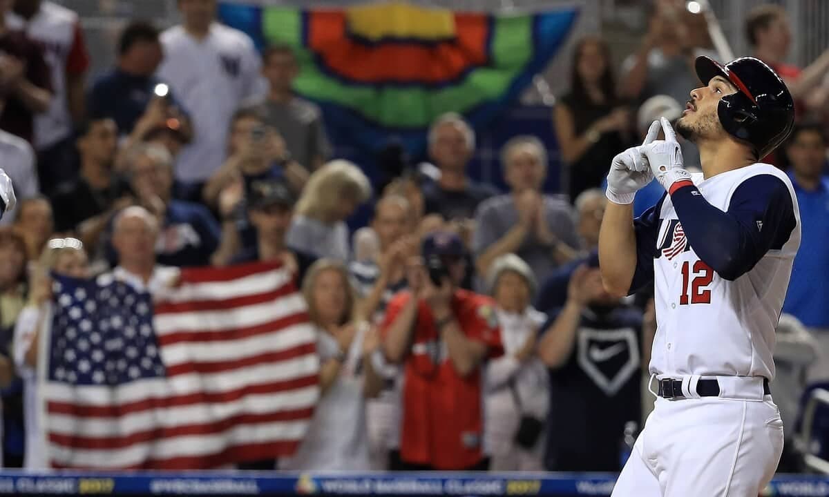 Nolan Arenado a été couronné en 2017 avec la formation américaine.