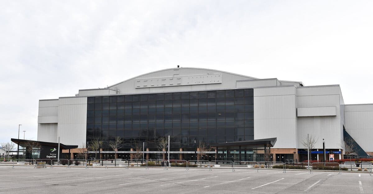 Le Colisée de Québec est fermé depuis 2015.