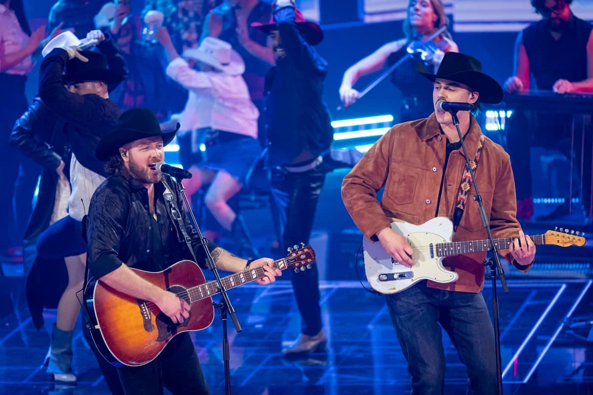 Matt Lang lors du troisième variété de la saison 2025 de «Star Académie».