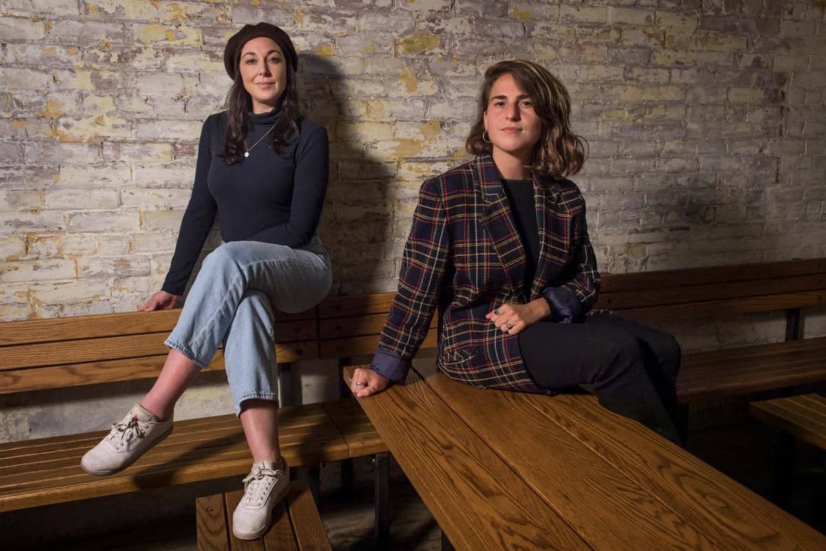 Claudia Larochelle et Maude Petel-Légaré