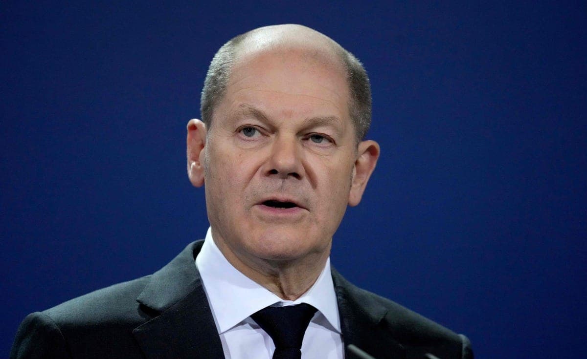 Le chancelier Olaf Scholz