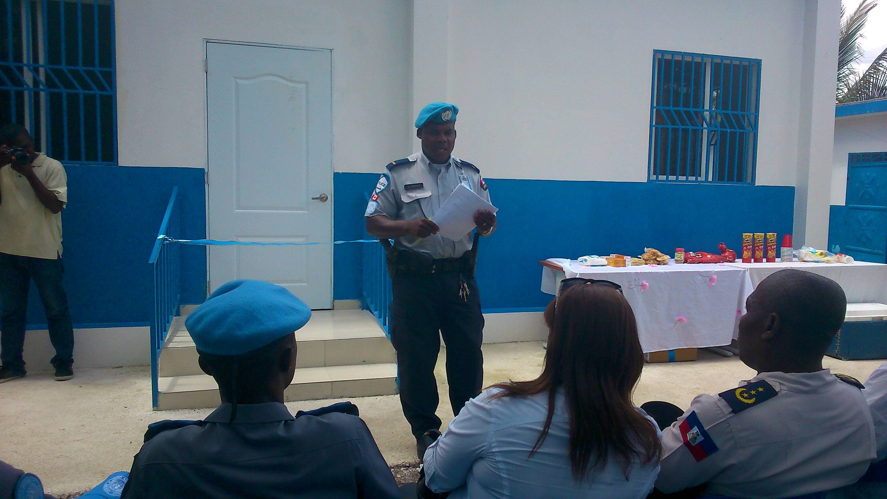 Le sergent-détective Rosemond Joseph