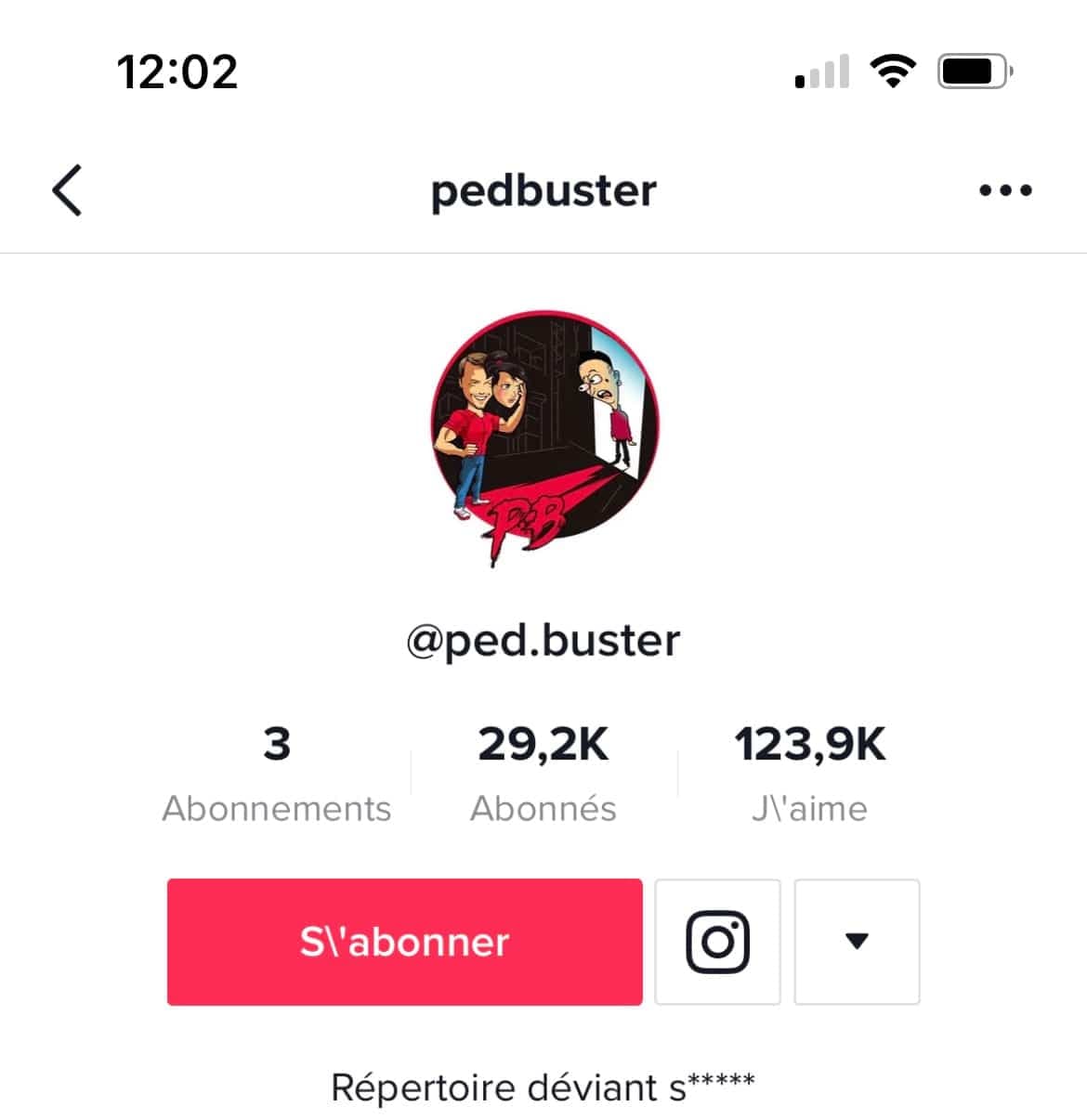 Photo tirée d'instagram