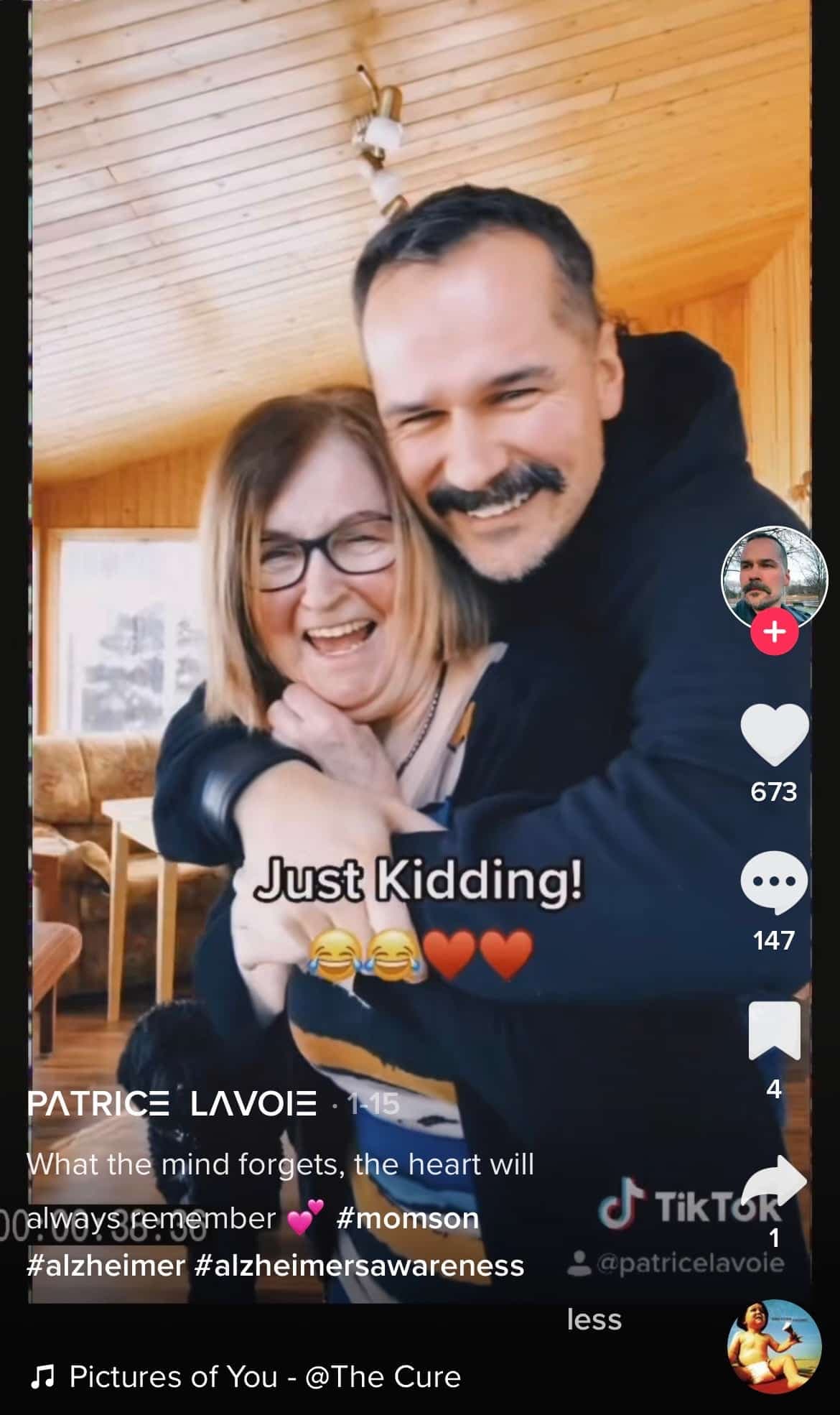 Patrice Lavoie avait 241 000 abonnées sur sa page TikTok avant que des fraudeurs lui subtilisent ses accès.