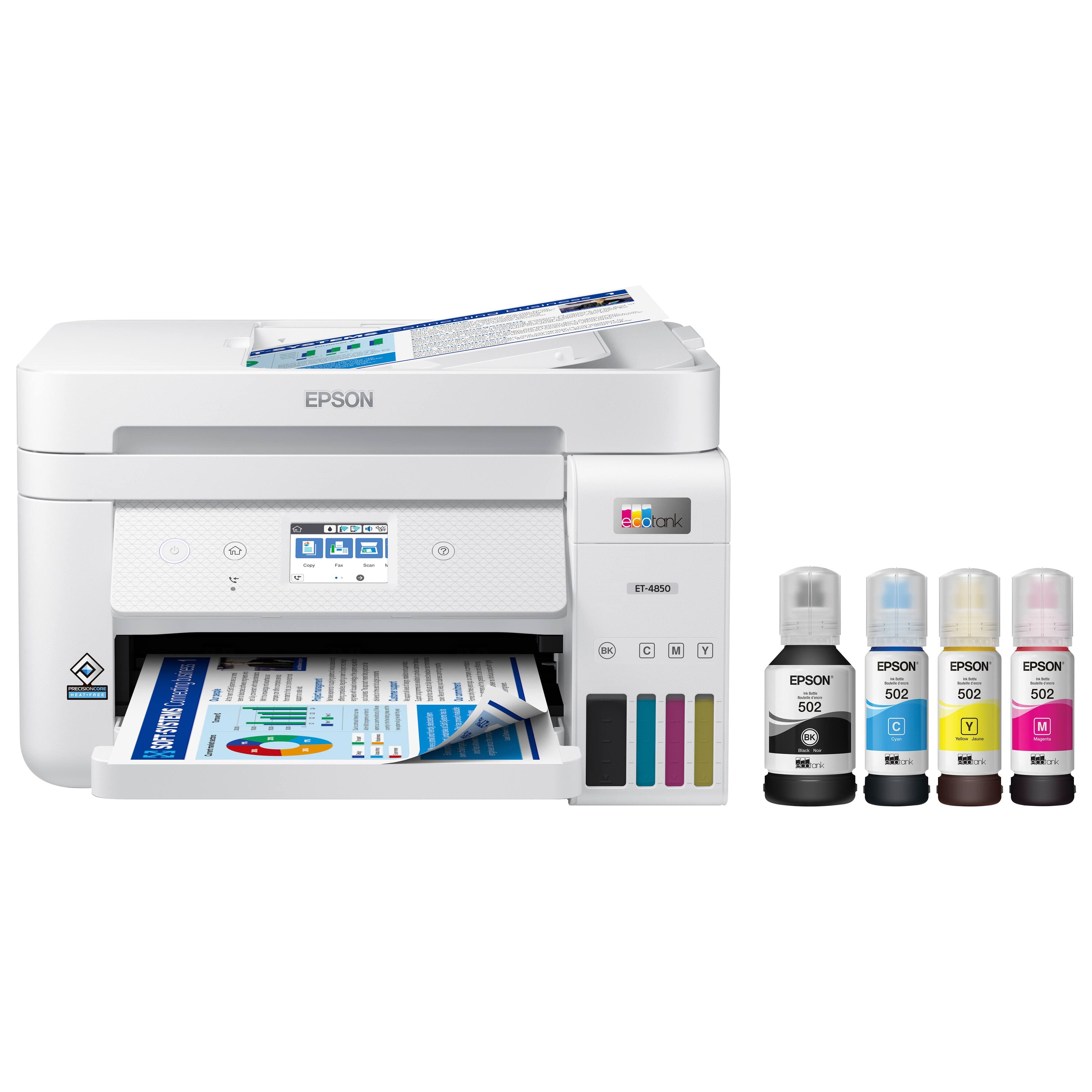 L'imprimante jet d'encre tout-en-un Epson ET-4850