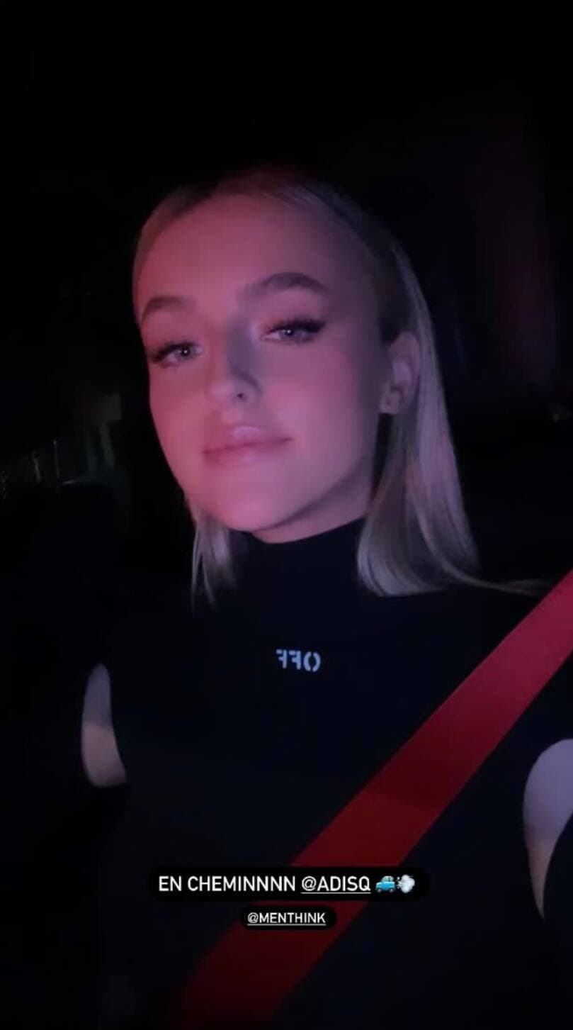 Capture d'écran Instagram