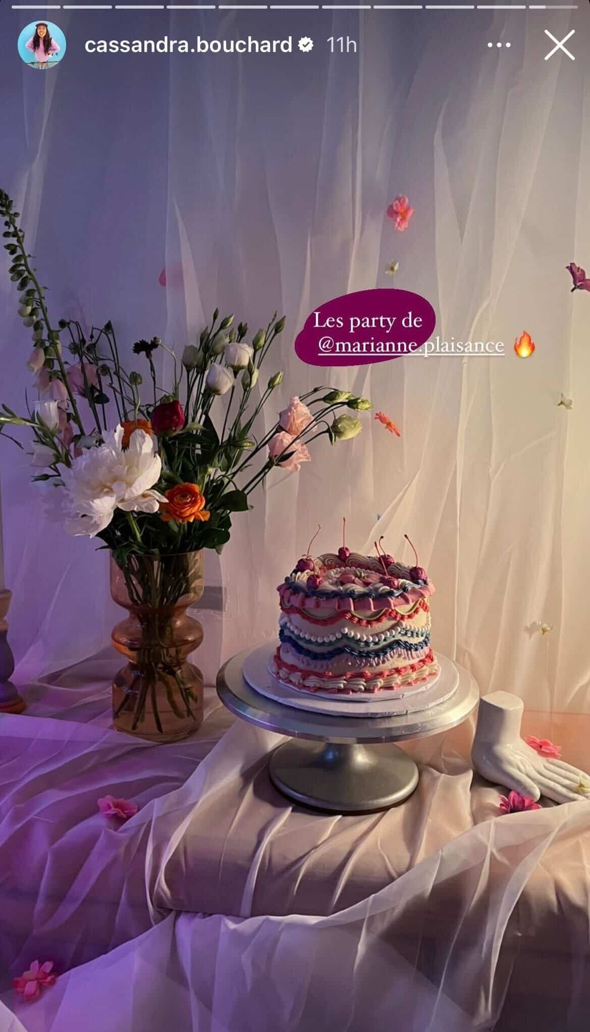 STORY INSTAGRAM / CASSANDRA BOUCHARD