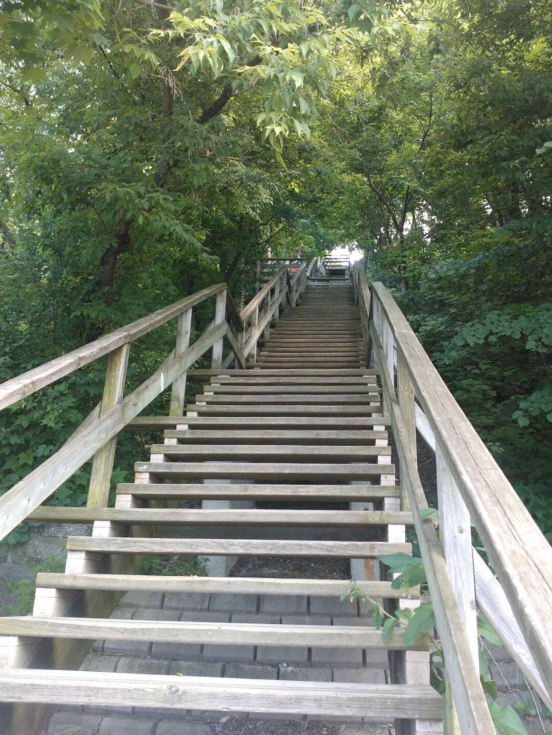 L’escalier des Franciscains.