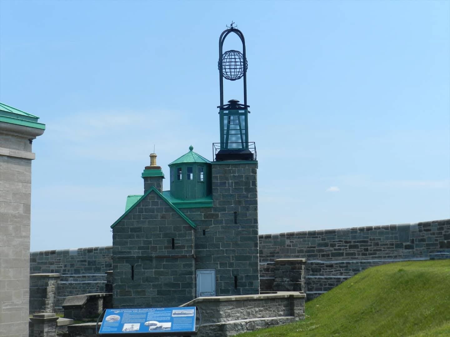 La tour de la boule du bastion Mann, Citadelle de Québec.