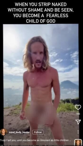 Capture d'écran Instagram