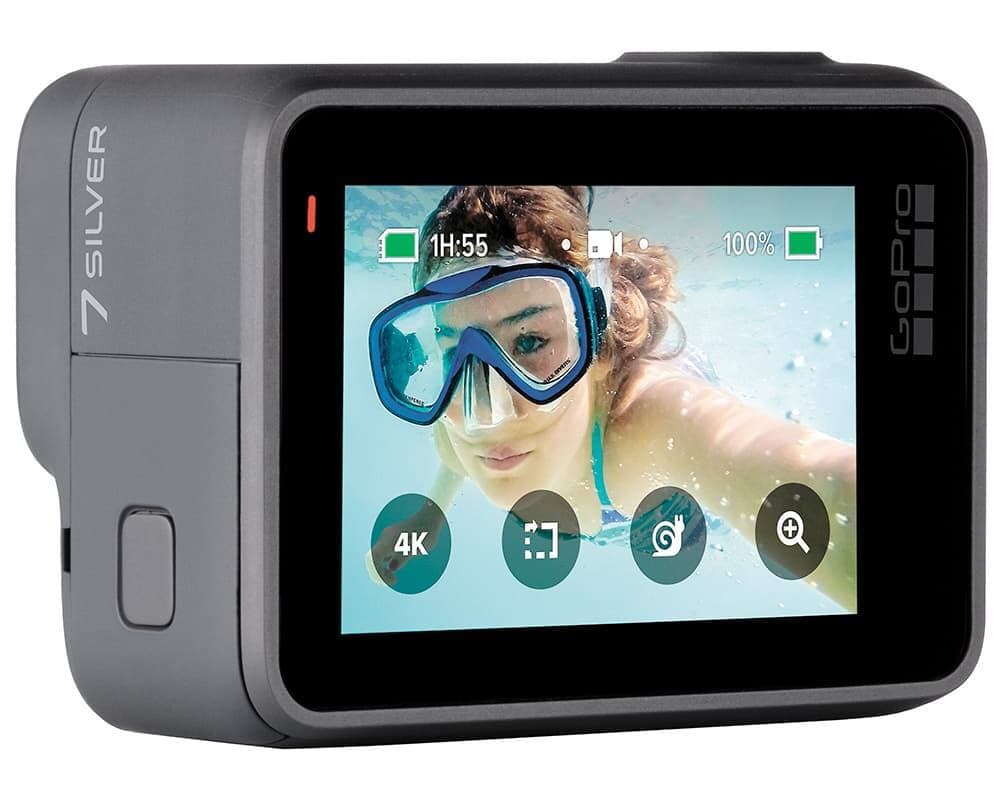 Caméra étanche Go Pro Hero 7 Silver, 399,99 $ chez Sail et Sportium