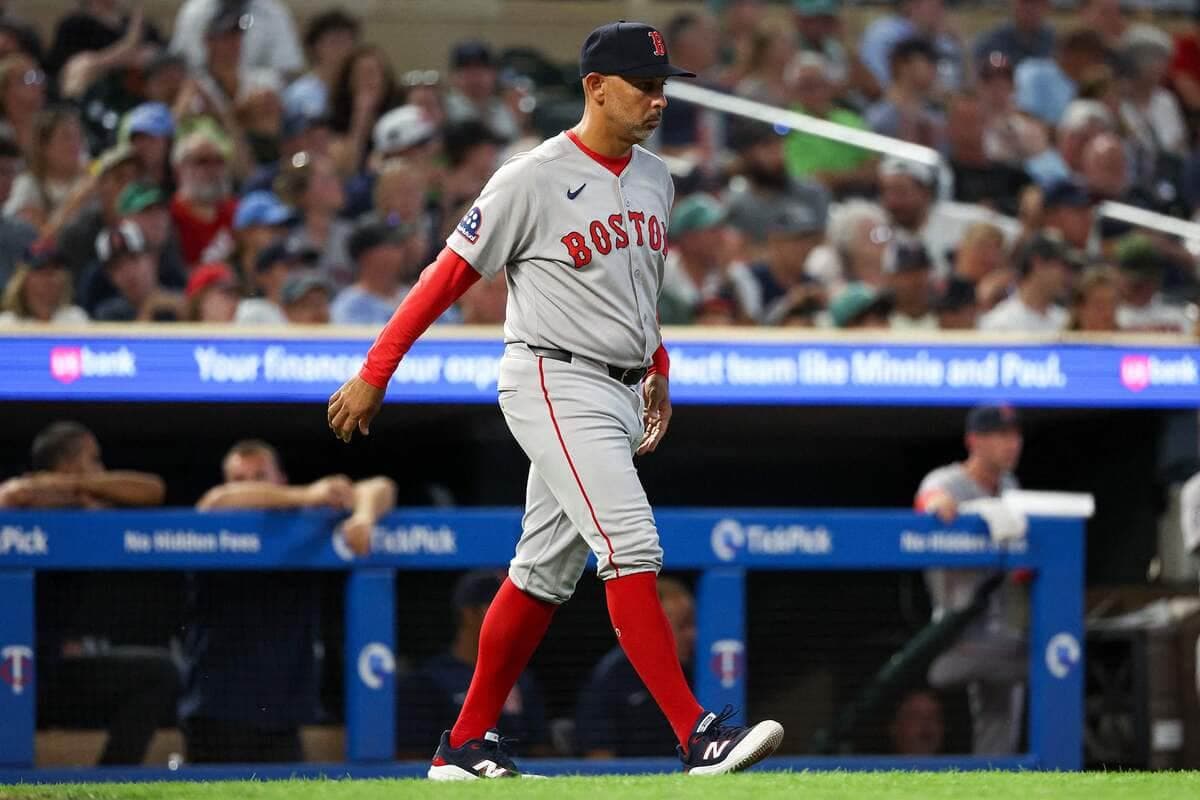 Alex Cora, gérant des Red Sox de Boston