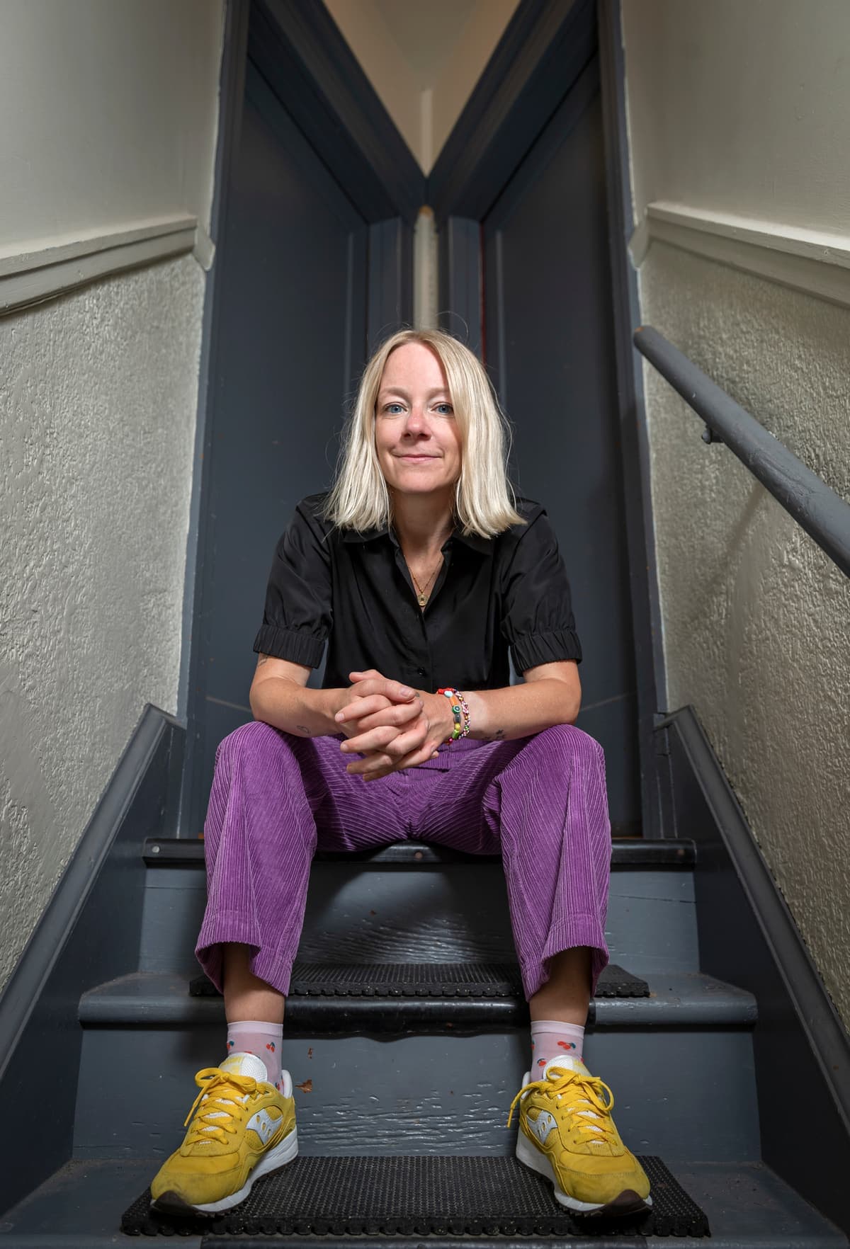 Catherine Girard-Audet aborde la question de la pression de performance dans sa nouvelle série, «La pire année de ma vie».