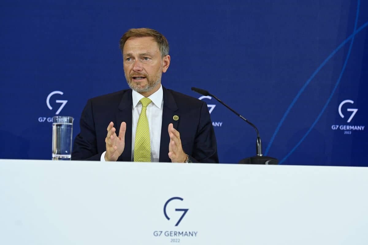 Le ministre des Finances allemand, Christian Lindner.