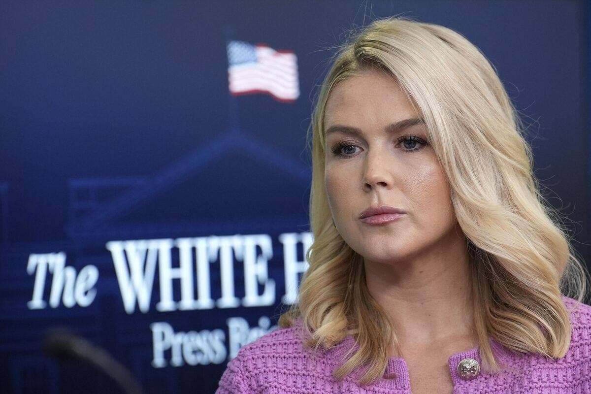 La porte-parole de la Maison-Blanche, Karoline Leavitt