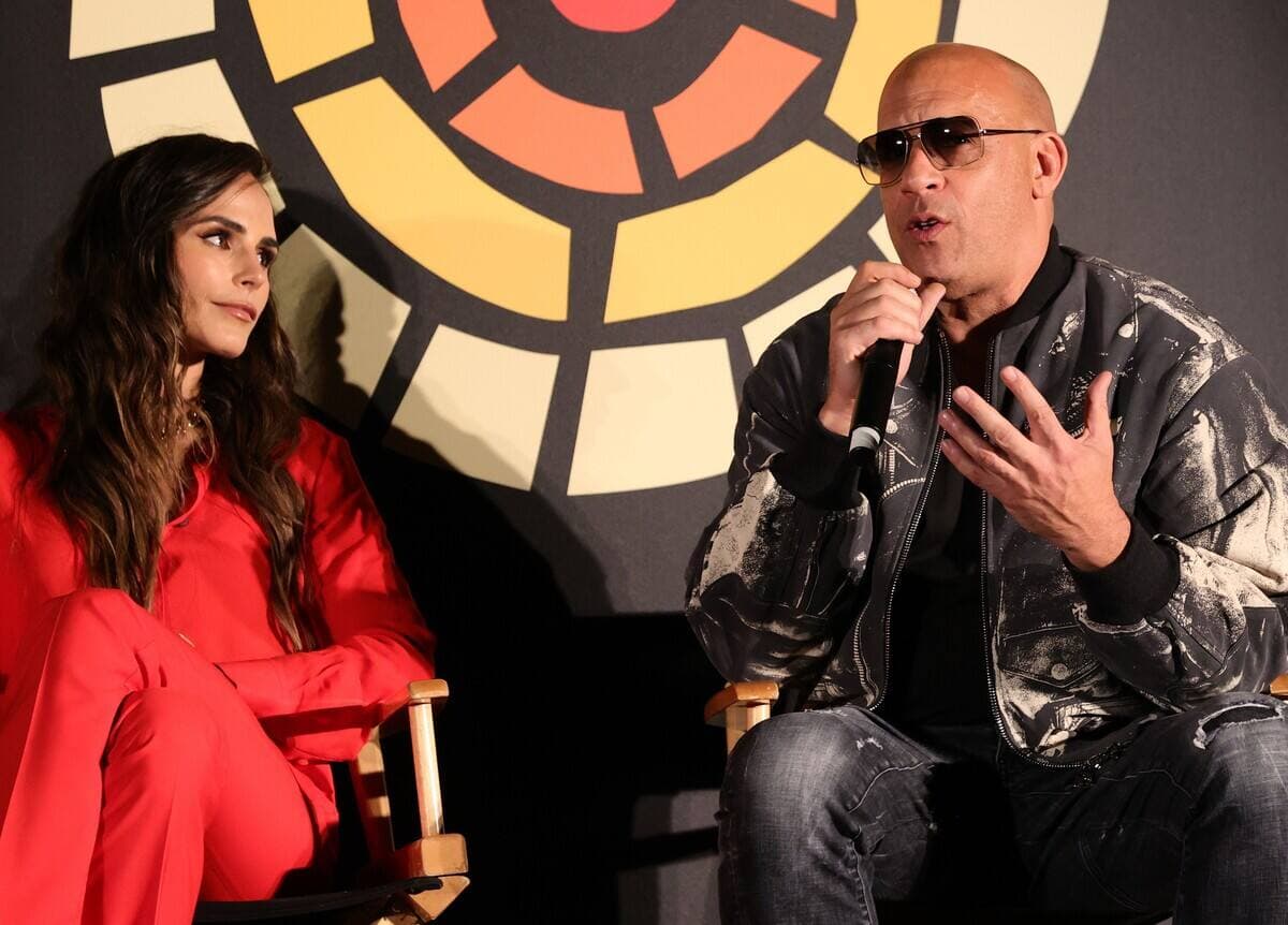 Jordana Brewster et Vin Diesel