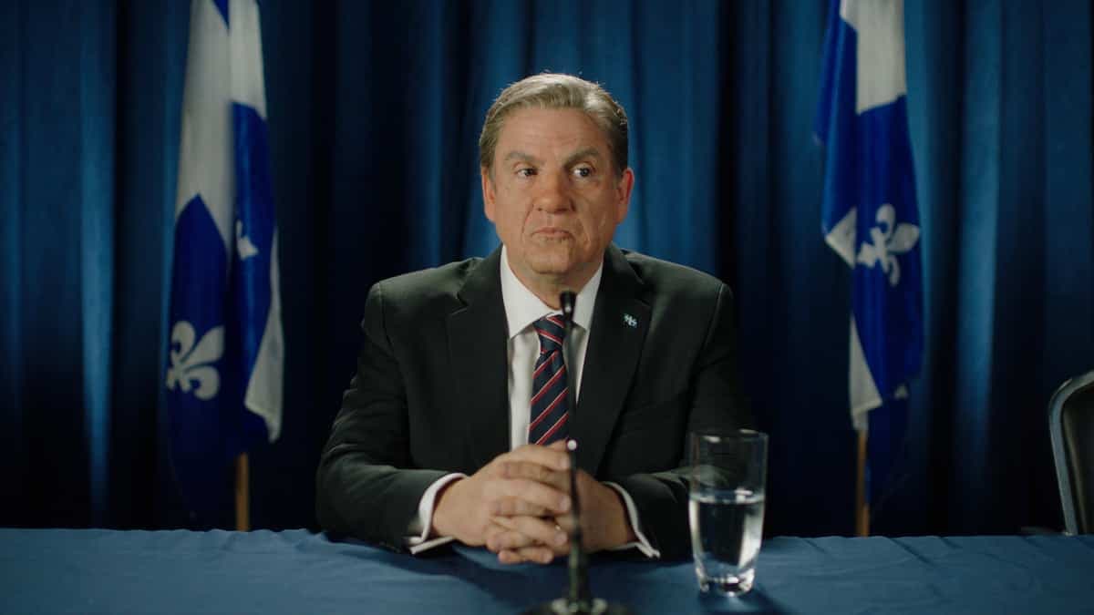 Claude Legault en François Legault dans le «Bye Bye 2023»