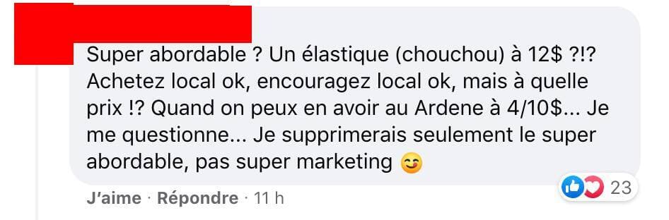 Capture d'écran / Facebook