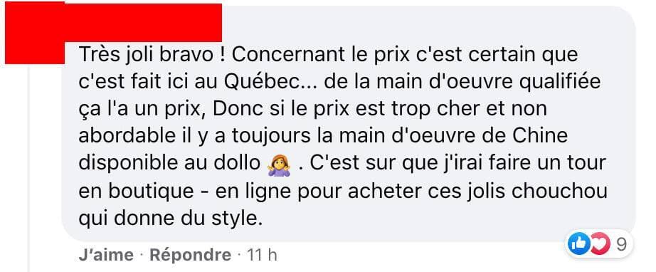 Capture d'écran / Facebook