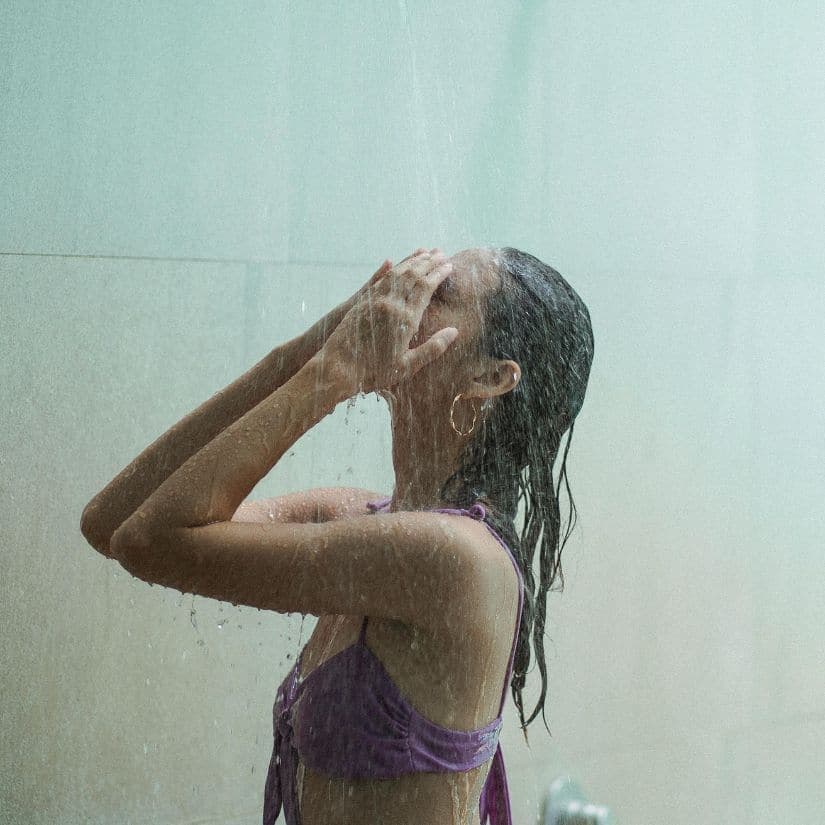 Ne pas se doucher tout de suite après le sport