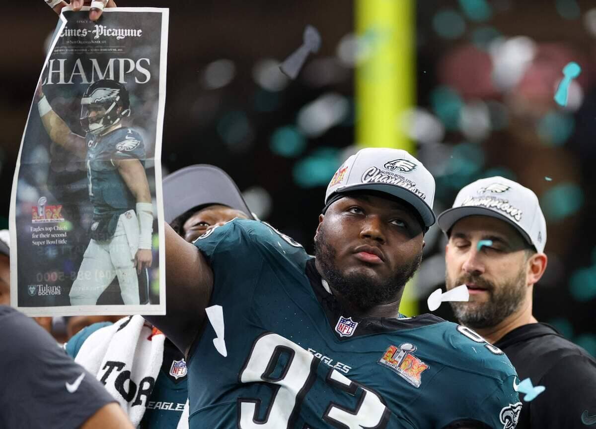 Milton Williams vient de remporter le Super Bowl avec les Eagles, lui qui se joint aux Patriots.