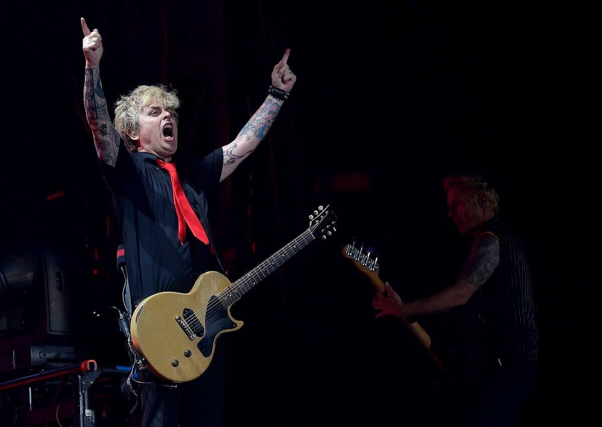 Billie Joe Armstrong a fait vibrer les plaines d’Abraham, dimanche soir, lors du concert de Green Day au Festival d’été.