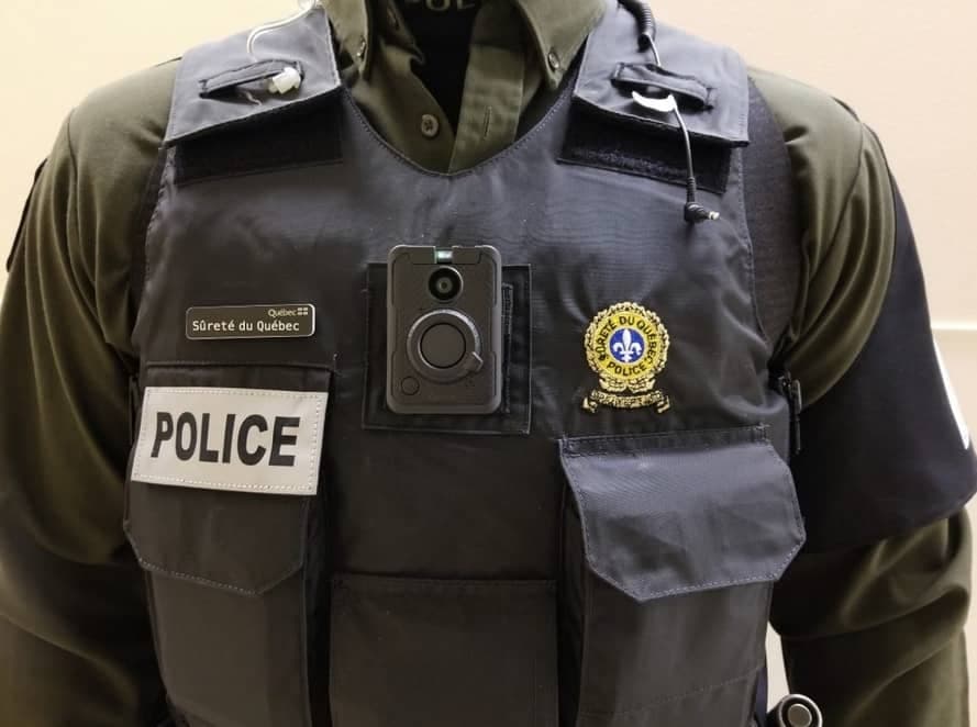 Capture d'écran, Sûreté du Québec