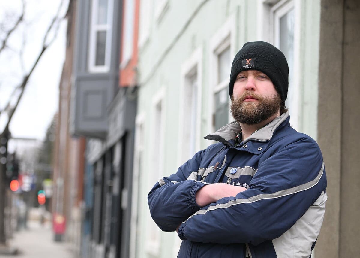 Félix Marois, organisateur pour l'organisme BAIL, à Québec